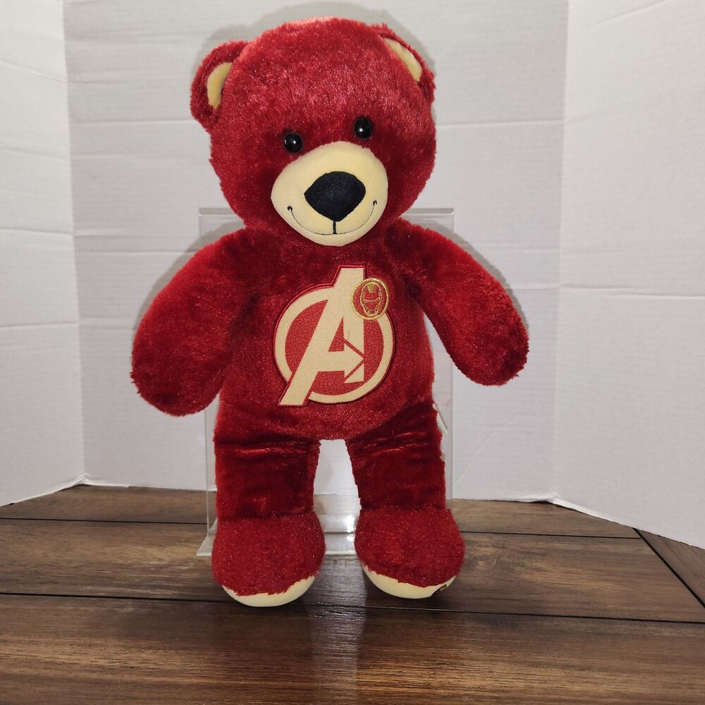 Build-A-Bear Marvel The Avengers Ironman Red & Yellow Bear (16")